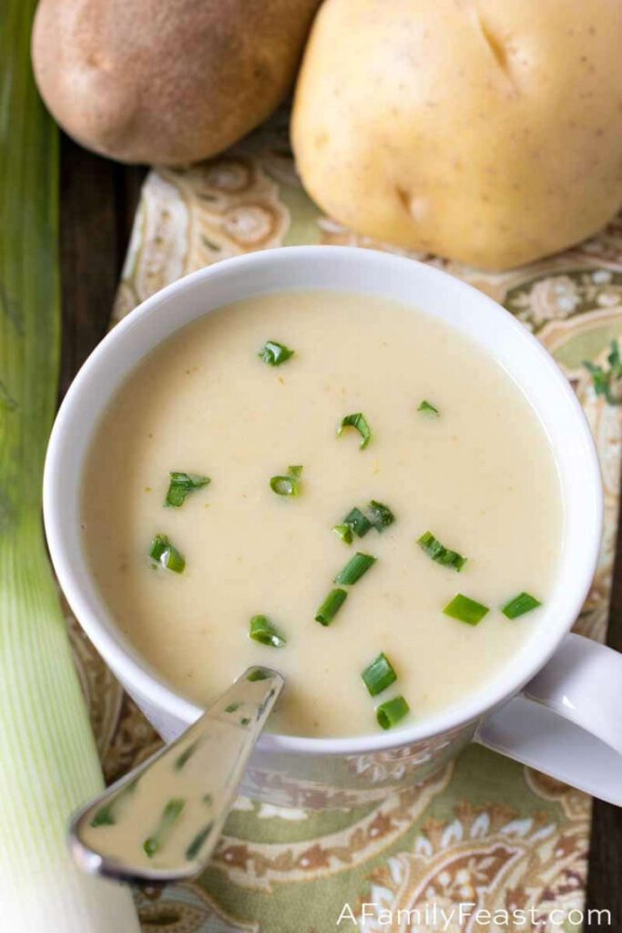 cream of potato & leek soup