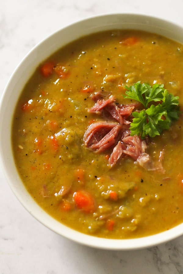 ham & split pea soup