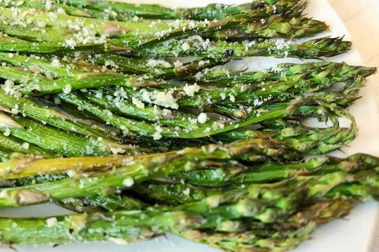 garlic parmesan asparagus