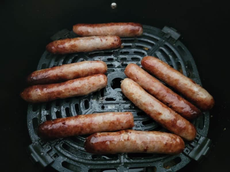 air fryer sausage links