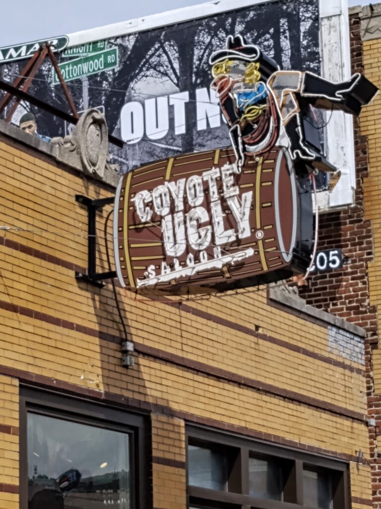 coyote ugly