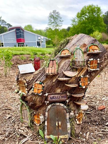 Anne Marie Garden fairy house