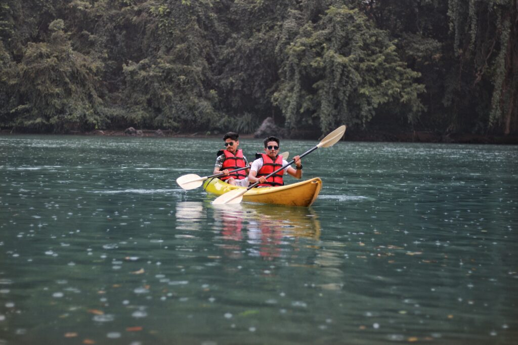 kayaking