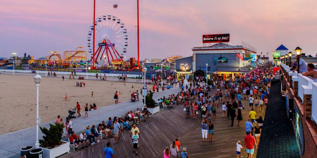 Ocean City boardwalk