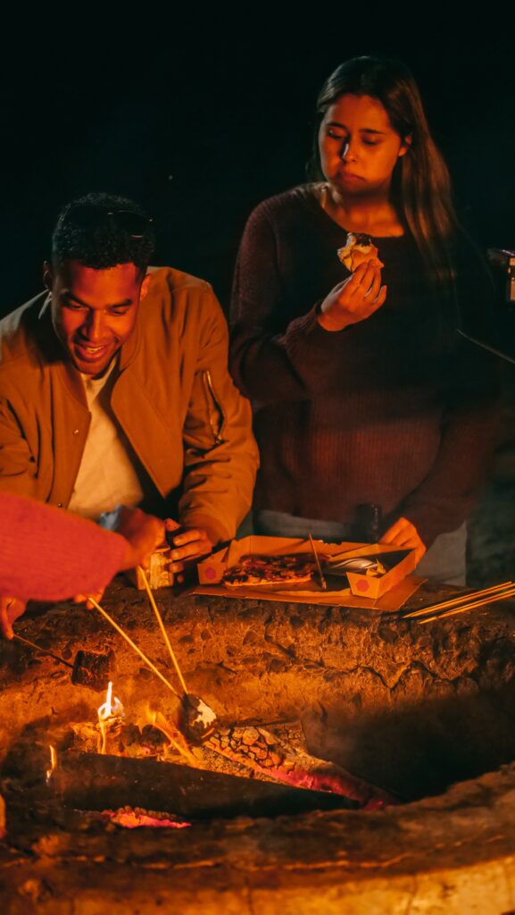 bonfire and S'mores