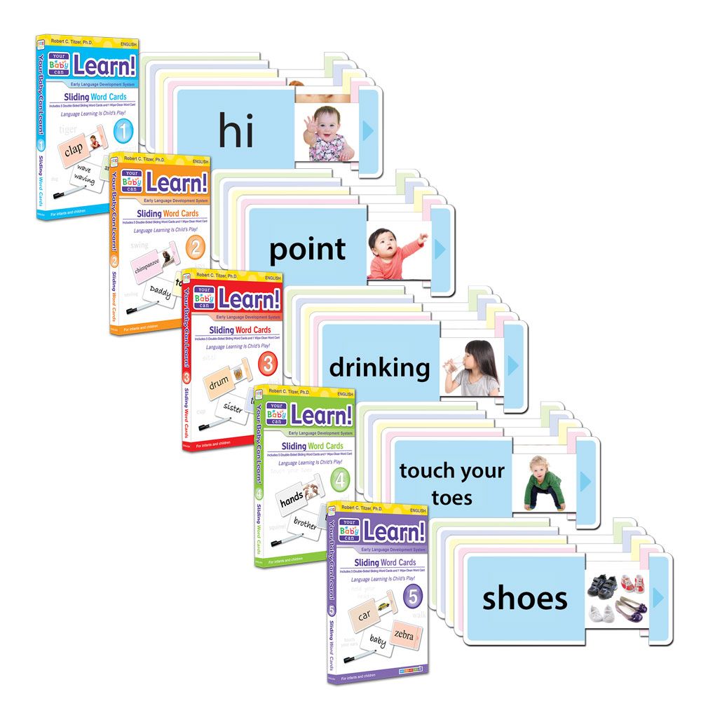 Your Baby Can Read slide out flash cards
