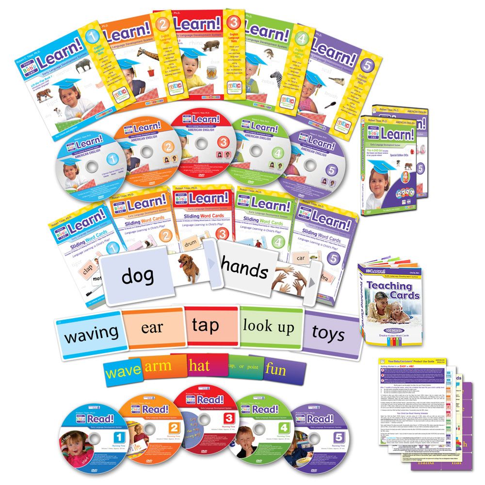 Your Baby Can Learn! American English Deluxe Kit