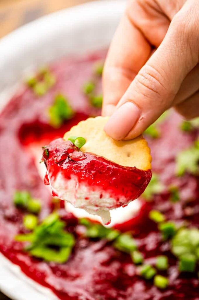 cream cheese cranberry dip