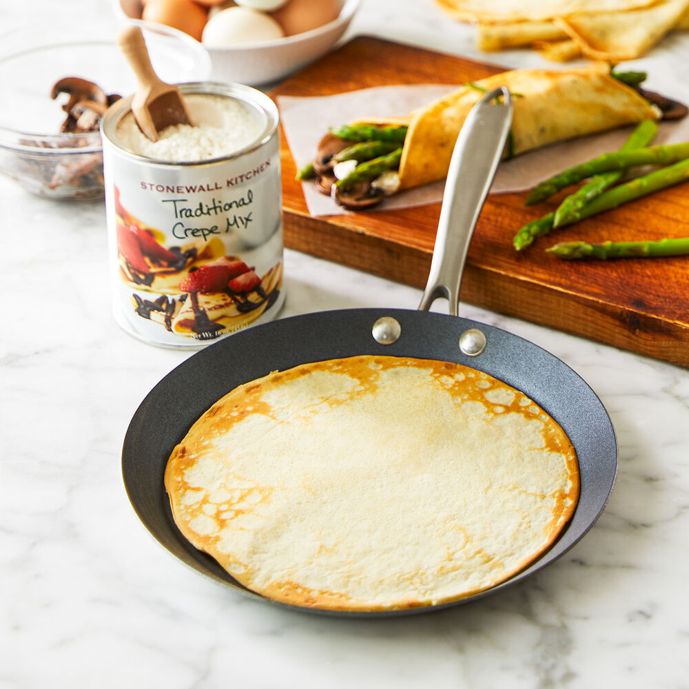 Stonewall Kitchen traditional crepe mix and pan