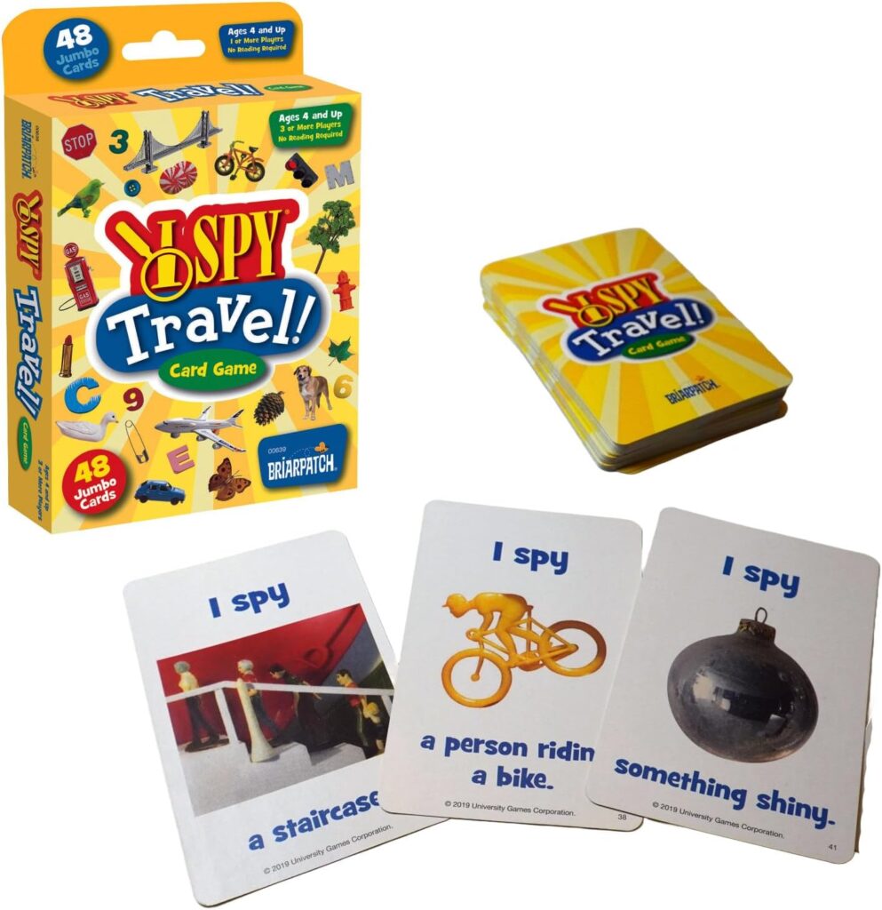 I Spy travel card game