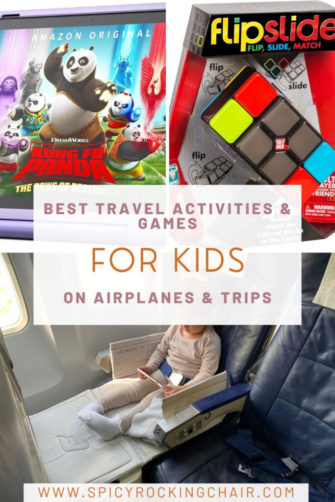travel activities & games for kids