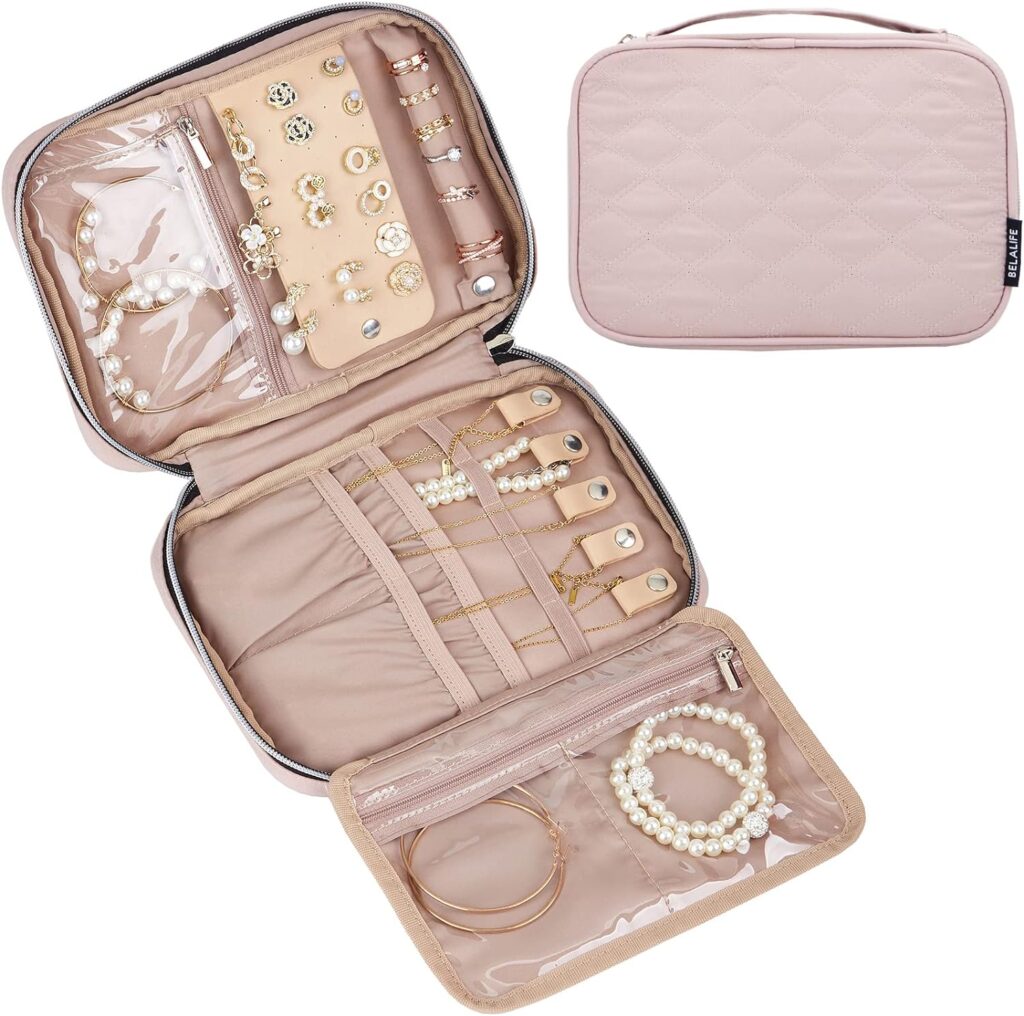 portable travel jewelry case bag