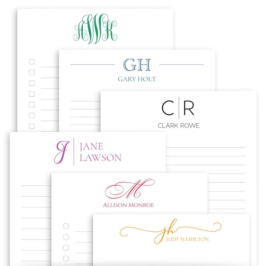 Personalized Monogrammed stationary