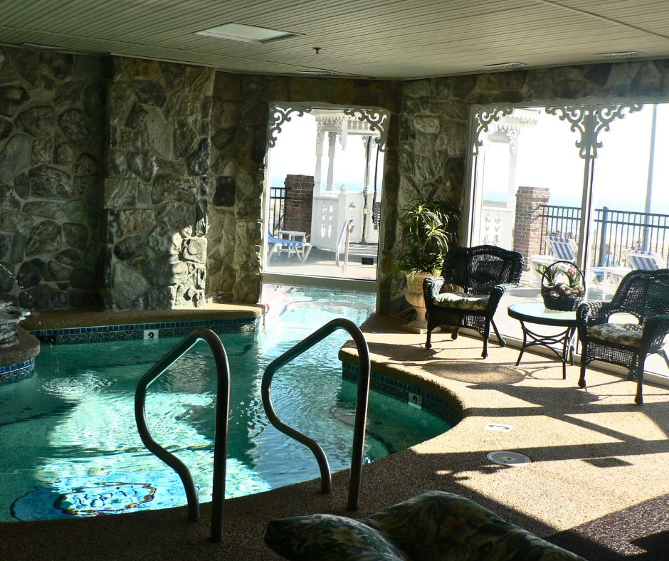 Boardwalk Plaza Hotel heated soaking pool