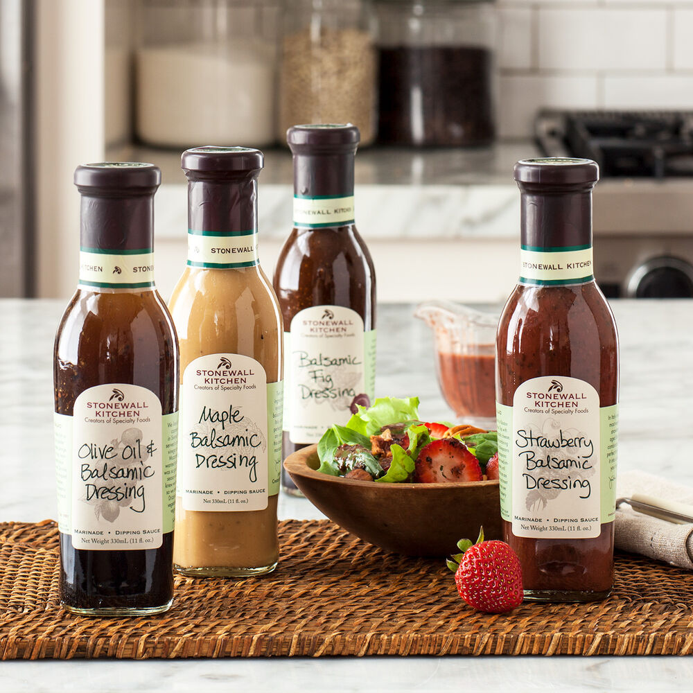 Stonewall Kitchen vinaigrettes and dressings