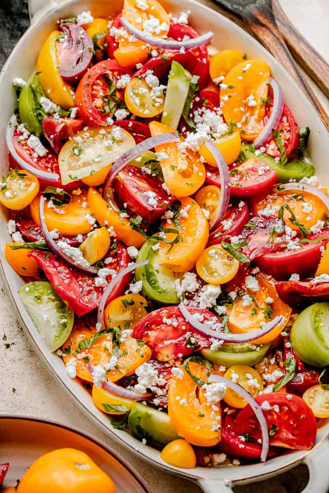 heirloom tomato salad