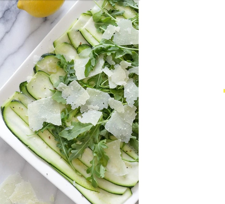 zucchini carpaccio