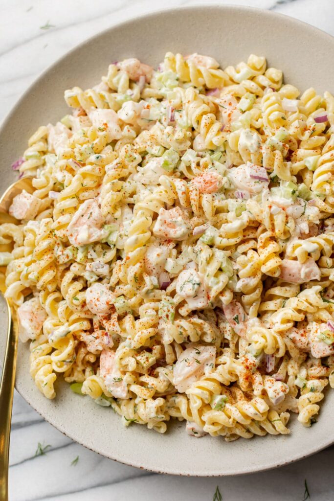 shrimp pasta salad