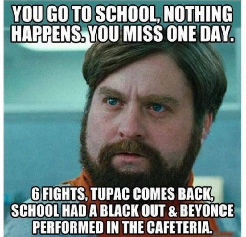 back to school meme for kids & students