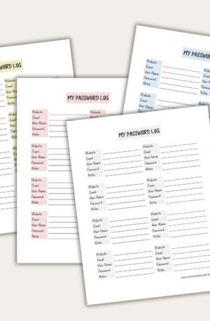 Password Tracker & Organizer