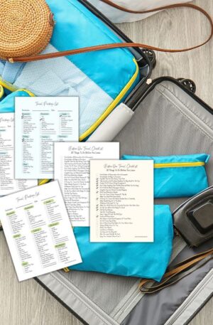 Travel Packing List & Vacation Planner