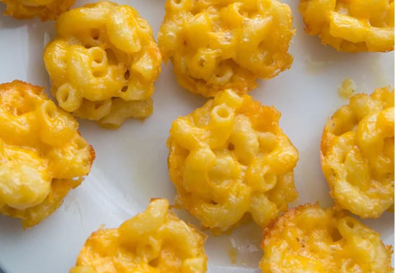 mac n' cheese bites for kids school lunch