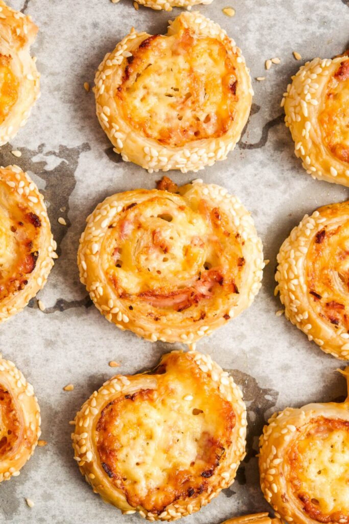 kids lunch ham & cheese pinwheels