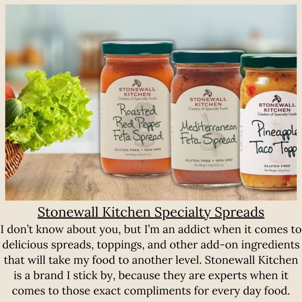 Stonewall Kitchen specialty gourmet spreads and dips