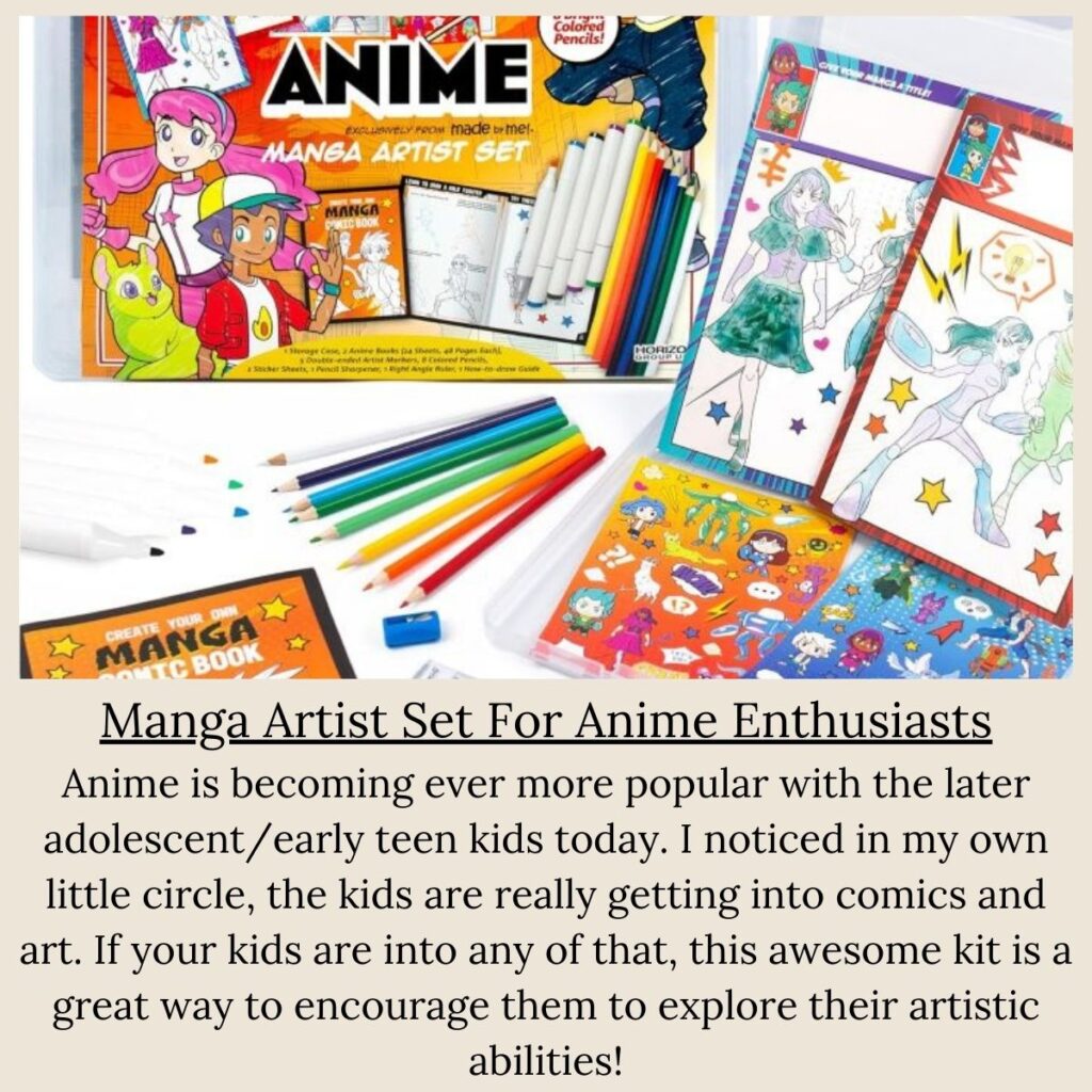 Manga Artist drawing set for anime enthusiasts