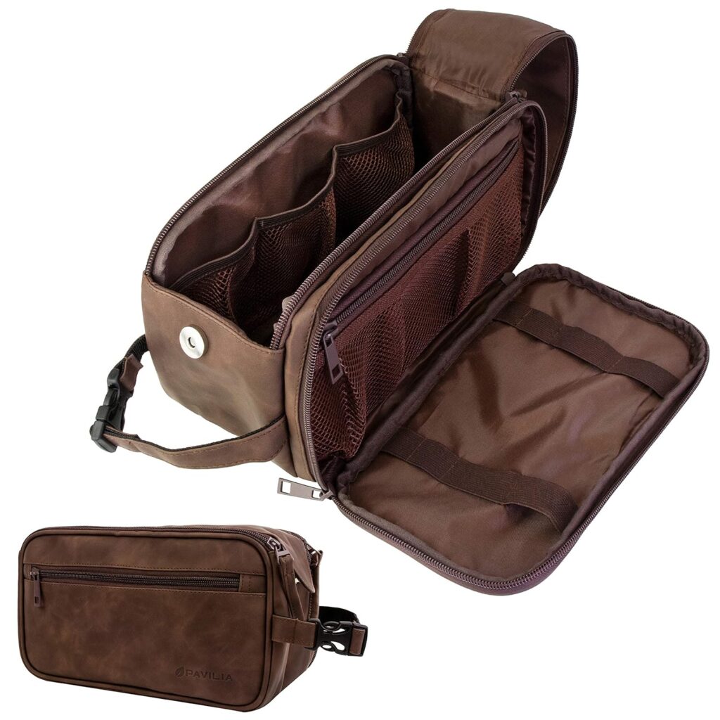 waterproof toiletry travel bag for men