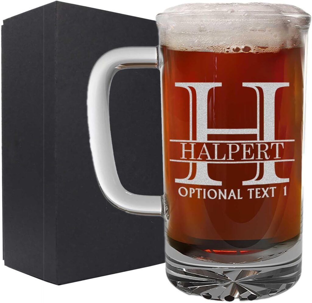 personalized beer stein