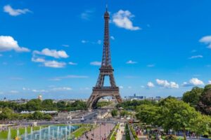 Eiffel Tower in Paris, France