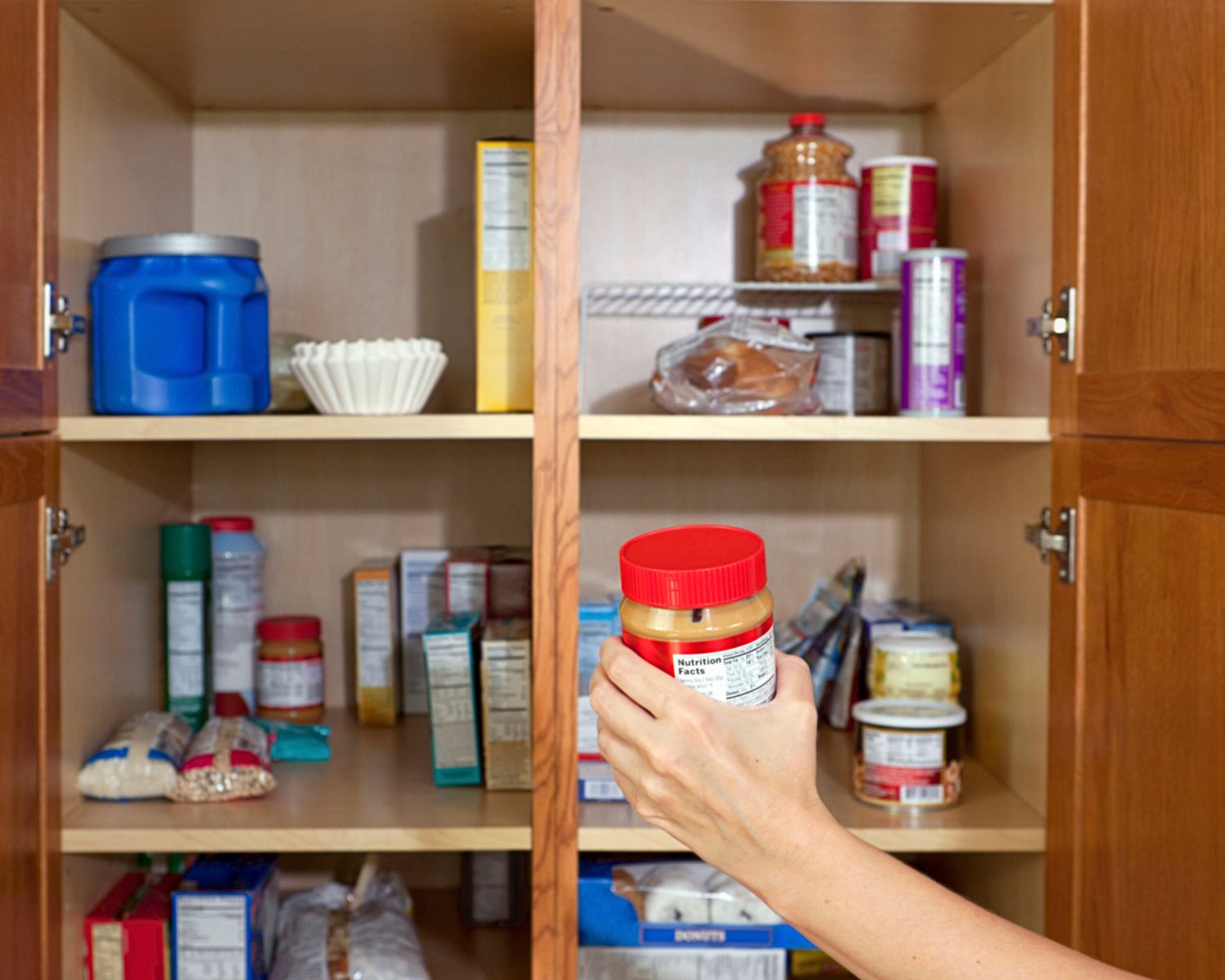 taking pantry inventory